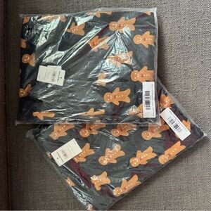 NWT Hanna Andersson Gingerbread Pajamas XXL